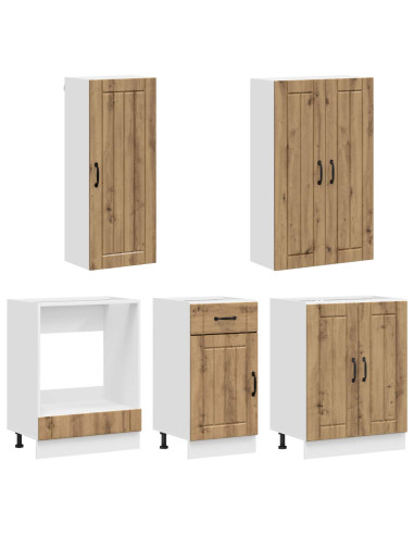 Unità Cucina LUCCA 5 pcs Rovere Artigianale