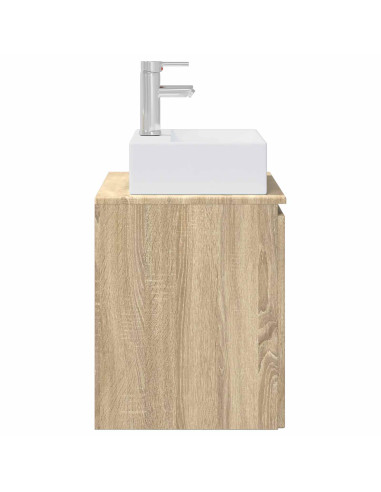 Mobile Lavabo da Parete Rovere Sonoma 49,5 x 41 x 62,5 cm