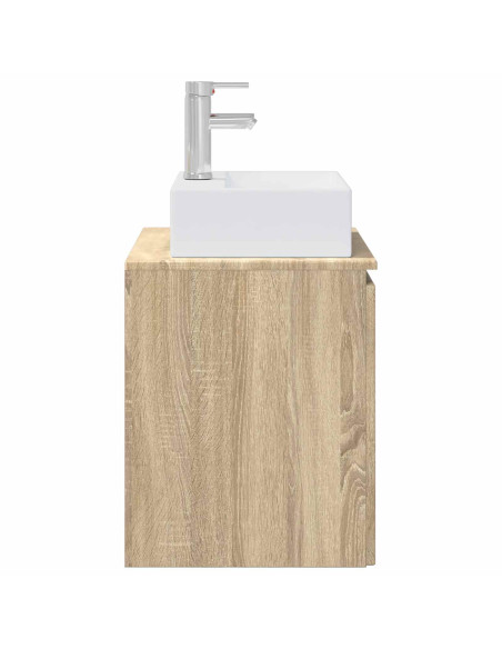 Mobile Lavabo da Parete Rovere Sonoma 49,5 x 41 x 62,5 cm