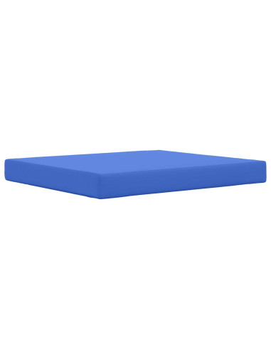 Cuscino per divano da esterno 2 pcs Blu Reale Poliestere
