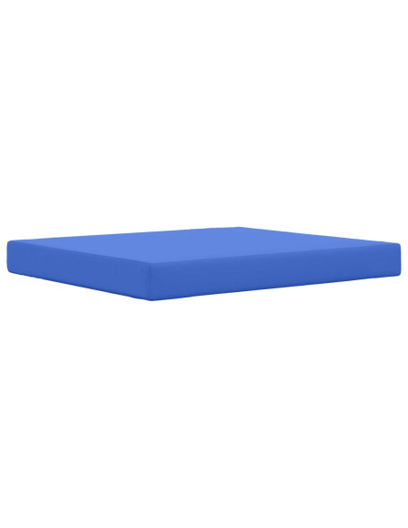 Cuscino per divano da esterno 2 pcs Blu Reale Poliestere