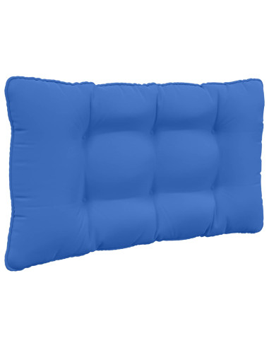 Cuscino per divano da esterno 2 pcs Blu Reale Poliestere
