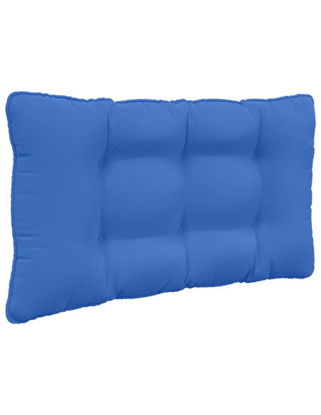Cuscino per divano da esterno 2 pcs Blu Reale Poliestere
