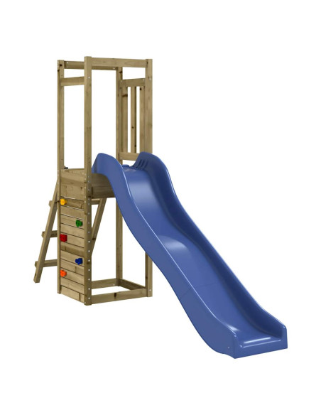 Set da Gioco da Esterno in Legno di Pino Impregnato