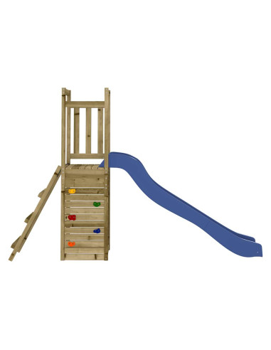 Set da Gioco da Esterno in Legno di Pino Impregnato