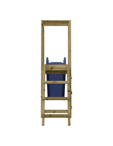 Set da Gioco da Esterno in Legno di Pino Impregnato