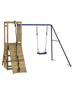Set da Gioco da Esterno in Legno di Pino Impregnato 2