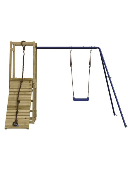 Set da Gioco da Esterno in Legno di Pino Impregnato