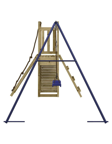 Set da Gioco da Esterno in Legno di Pino Impregnato