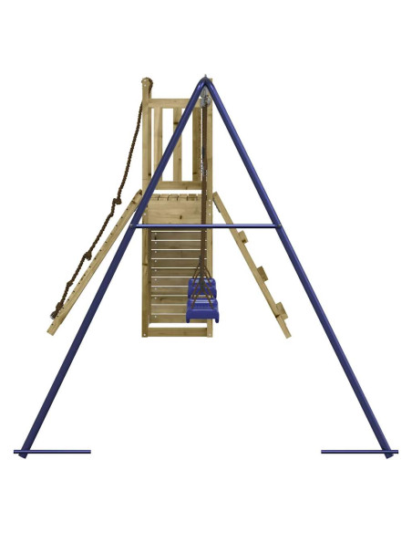 Set da Gioco da Esterno in Legno di Pino Impregnato