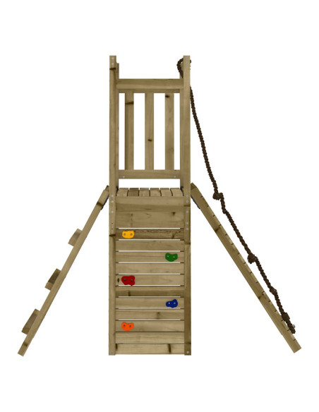 Set da Gioco da Esterno in Legno di Pino Impregnato