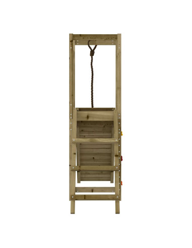 Set da Gioco da Esterno in Legno di Pino Impregnato