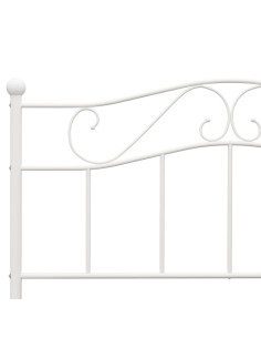 Giroletto Bianco in Metallo 120x200 cm