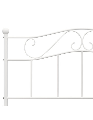 Giroletto Bianco in Metallo 120x200 cm