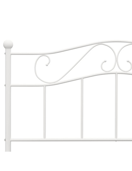 Giroletto Bianco in Metallo 120x200 cm