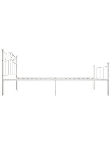 Giroletto Bianco in Metallo 120x200 cm