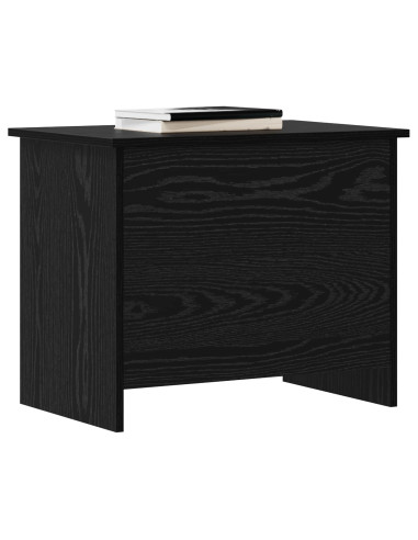 Cassa di stoccaggio Rovere Nero 60 x 40 x 50 cm