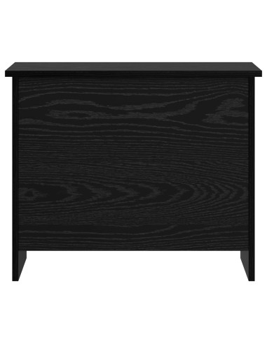 Cassa di stoccaggio Rovere Nero 60 x 40 x 50 cm