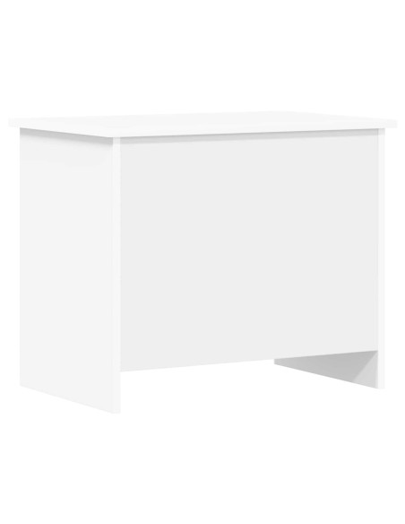 Cassa di stoccaggio Bianco 60 x 40 x 50 cm Legno ingegnerizzato