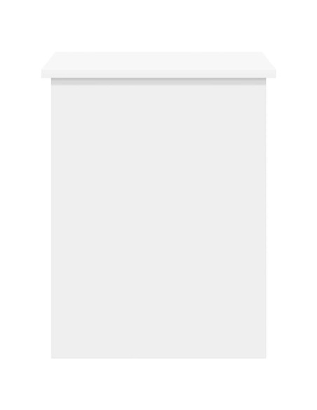 Cassa di stoccaggio Bianco 60 x 40 x 50 cm Legno ingegnerizzato