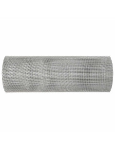 Rete per schermatura 20 x 2000 cm 18 Mesh Argento