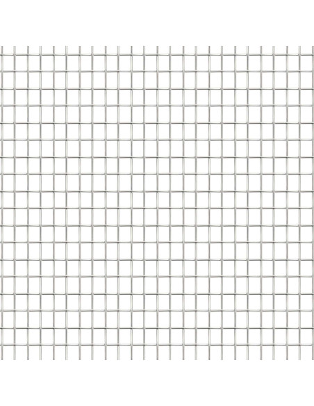 Rete per schermatura 120 x 1000 cm 18 Mesh Argento