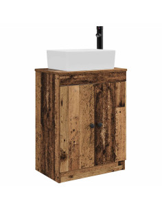Mobile da bagno con lavabo Legno antico 54 x 35 x 83 cm
