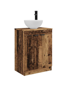 Mobile da bagno con lavabo Legno antico 54 x 35 x 83 cm