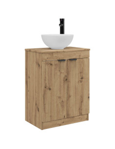 Mobile da bagno con lavabo Rovere Artigianale 54 x 35 x 83 cm