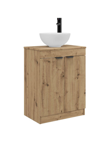 Mobile da bagno con lavabo Rovere Artigianale 54 x 35 x 83 cm
