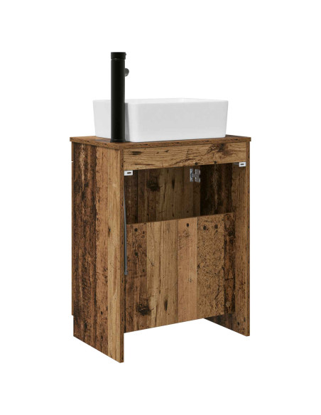Mobile da bagno con lavabo Legno antico 54 x 35 x 83 cm