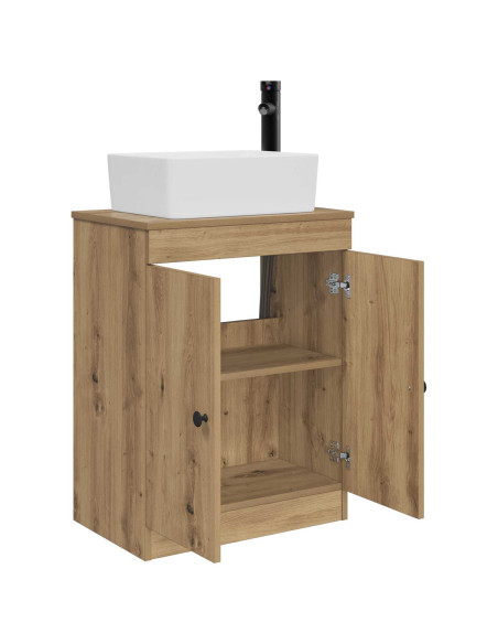 Mobile da bagno con lavabo Rovere Artigianale 54 x 35 x 83 cm
