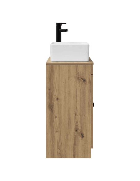 Mobile da bagno con lavabo Rovere Artigianale 54 x 35 x 83 cm