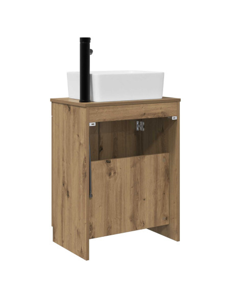 Mobile da bagno con lavabo Rovere Artigianale 54 x 35 x 83 cm