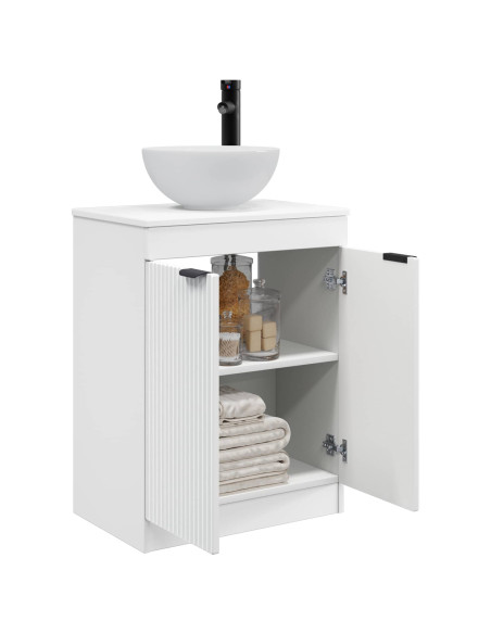Mobile da bagno con lavabo Bianco 54 x 35 x 83 cm