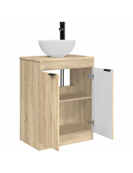 Mobile da bagno con lavabo Rovere Sonoma 54 x 35 x 83 cm