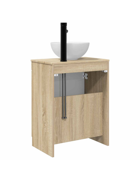 Mobile da bagno con lavabo Rovere Sonoma 54 x 35 x 83 cm