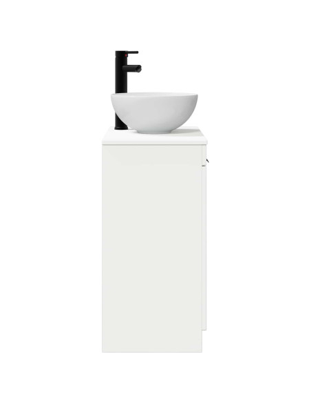 Mobile da bagno con lavabo Bianco Lucido 54 x 35 x 83 cm