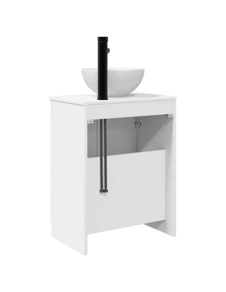 Mobile da bagno con lavabo Bianco Lucido 54 x 35 x 83 cm