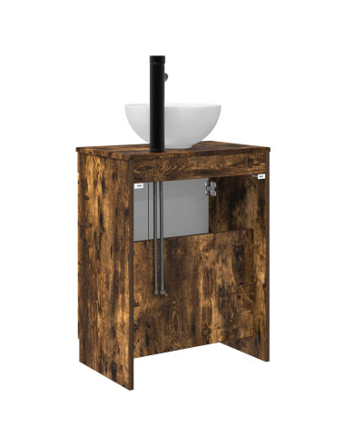 Mobile da bagno con lavabo Rovere Fumo 54 x 35 x 83 cm
