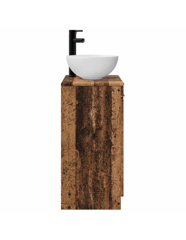 Mobile da bagno con lavabo Legno antico 54 x 35 x 83 cm