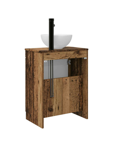 Mobile da bagno con lavabo Legno antico 54 x 35 x 83 cm