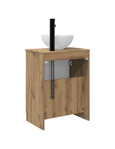 Mobile da bagno con lavabo Rovere Artigianale 54 x 35 x 83 cm