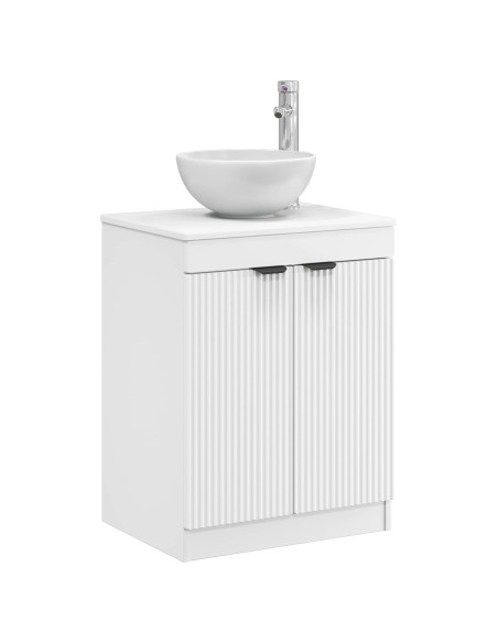 Mobile da Bagno Bianco 54 x 41 x 70 cm Legno ingegnerizzato