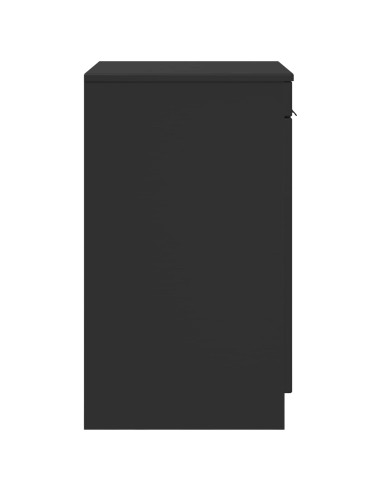 Mobile da Bagno Nero 54 x 41 x 70 cm Legno ingegnerizzato