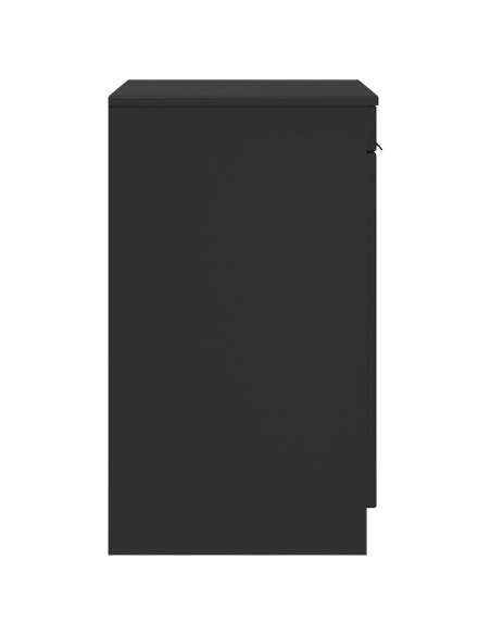Mobile da Bagno Nero 54 x 41 x 70 cm Legno ingegnerizzato