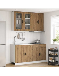 Unità Cucina PORTO 4 pcs Rovere Artigianale