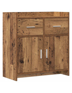 Credenza Legno antico 75 x 36 x 80 cm Legno ingegnerizzato