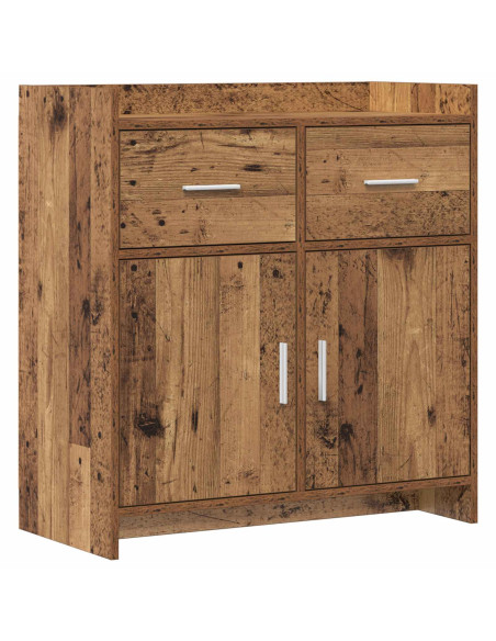 Credenza Legno antico 75 x 36 x 80 cm Legno ingegnerizzato