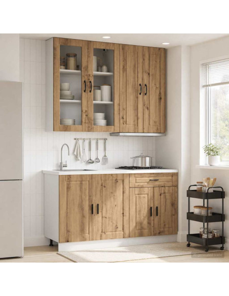 Unità Cucina PORTO 4 pcs Rovere Artigianale